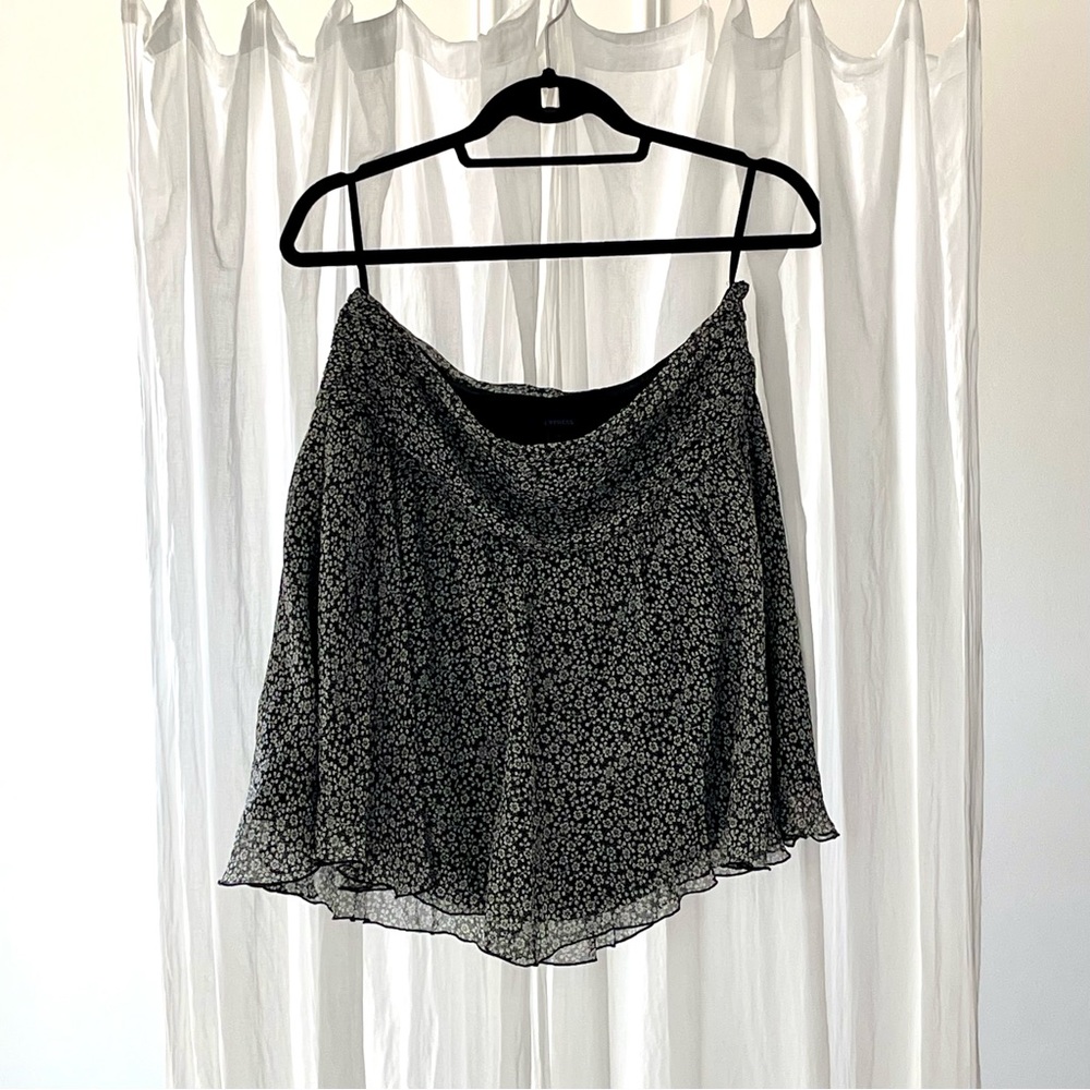 Silk Flowy Floral Mini